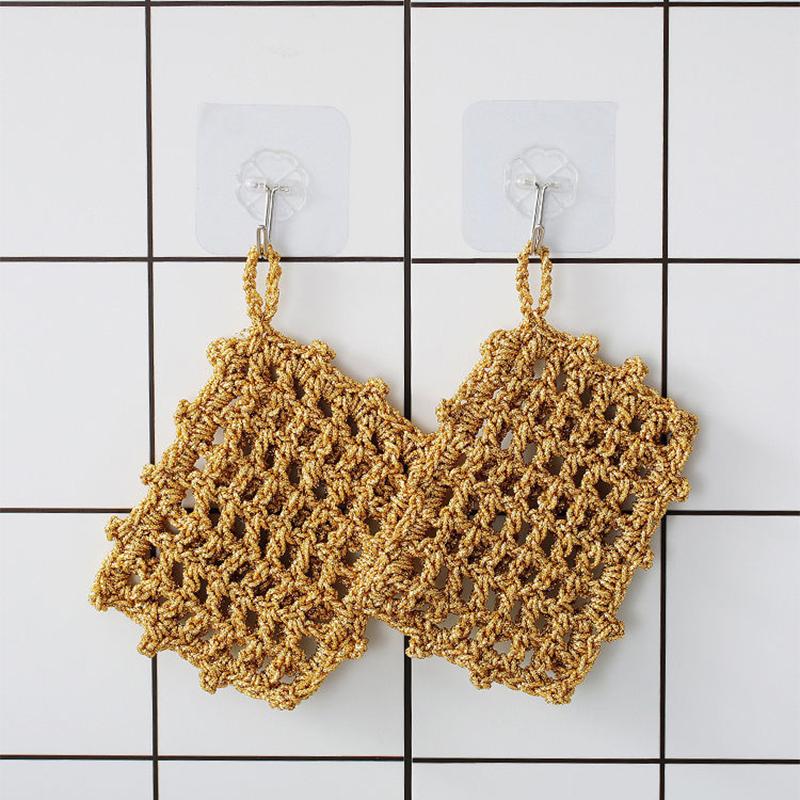 Dish Towels and Dish Cloths Do Not Stick To Oil Scouring Pads for The Kitchen