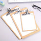 A4 Splint Student Stationery Clip Board Exam Pad Writing Board Writing Office Stationery Wood Clip