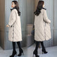 Cotton-padded Jacket Winter Coat In The Long Section of The Korean Version of The Large Size Loose Thick Down Padded Jacket Autumn and Winter