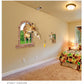3D stereo funny giraffe stickers bedroom decoration beautification creative stickers PVC murals