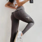 High Waist Tight Leggings Women's Peach Hip Outer Wear Running Fitness Tooling Sports Yoga Pants Women's Jogging Casual Pants
