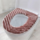 Thin Toilet Seat Cushion Breathable Outsourcing Style Household Toilet Cover Universal Zipper Toilet Gasket