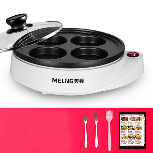 650W Barbecue Nonstick Pan Electric Bakeware Fried Steak Pan Flat Bottom Frying Pan Kitchen Supplies