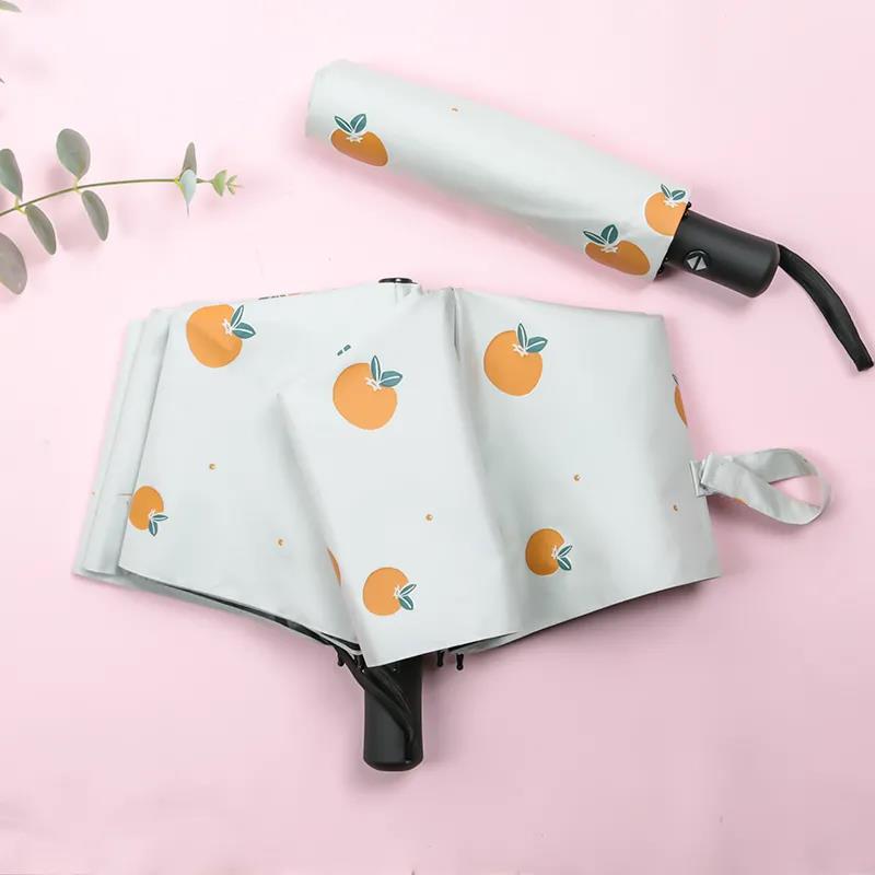 Fully Automatic Sunny Umbrella Dual-use Folding Sun Umbrella Female Sunscreen UV Protection Sunshade Ins