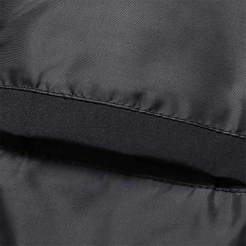 Padded Jacket Mens Thick Warm Jacket with Detachable Hood Youth Bread Clothes Stand-up Collar Jacket Men Winter