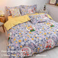 Fitted Sheet Bed Suit Four-piece Set of 1.5 Meters 1.8 M Bed Thick Grinding Cotton Home Bed Set of Gravar