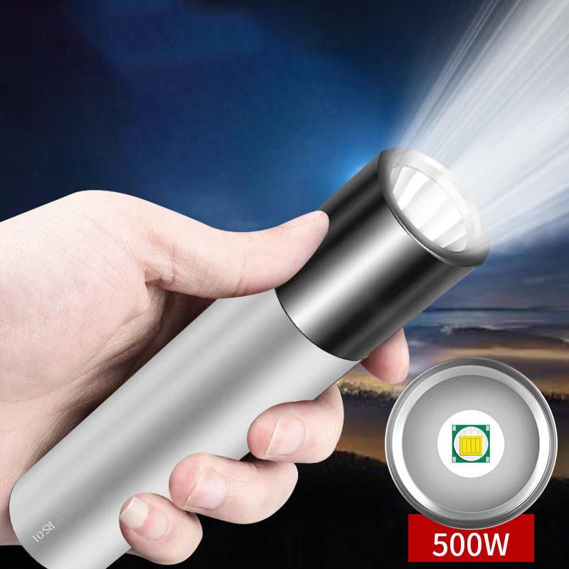 Large-capacity Flashlight Strong Light Super Bright Long-range 5000 Rechargeable Multi-function Outdoor Portable