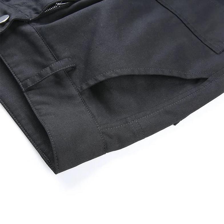 Baggy Womens Cargo Pants, Goth Trousers, Combat Pants, Gothic Clothing, Hip Hop High Waist Pocket Hip Hop Pants