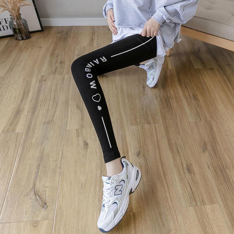 Spring and Summer Thin Pregnant Women's Leggings Thin Fashion Pregnant Women's Pants Cotton Maternity Long Trousers