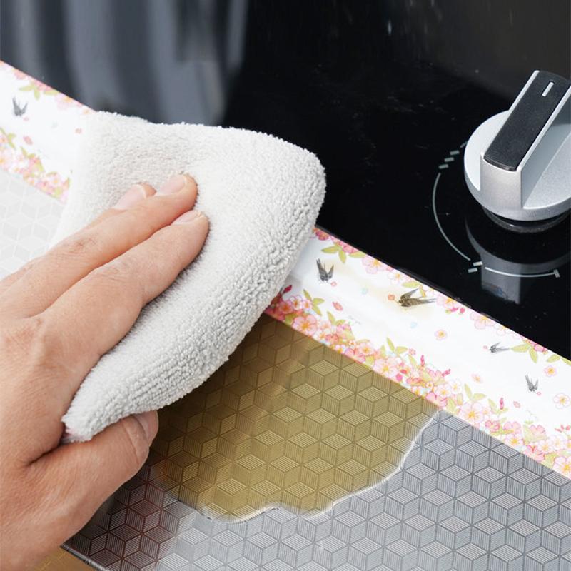 Kitchen Anti-oil Water-proof Beautiful Seam Stickers for Toilet Seams Mildew-proof and Leak-proof Tape Corner Lines Seam Seals
