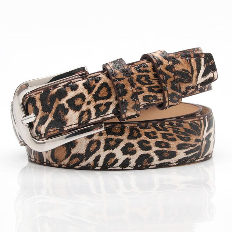 Women Belt Simple Pin Buckle Wild Decoration Black Belt Cross Pattern Wide Belt