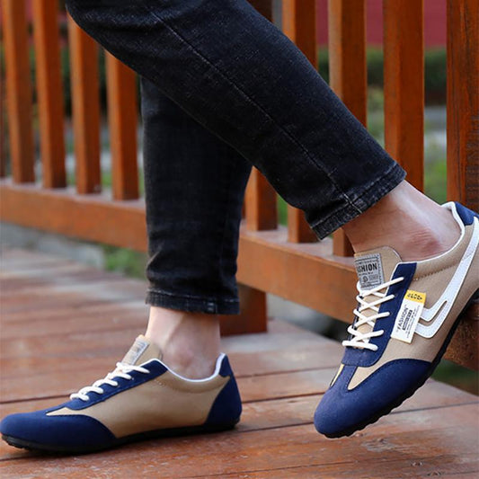Breathable Old Beijing Cloth Shoes Men's Low-top Canvas Shoes Summer Casual Shoes