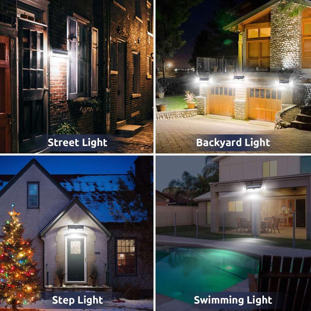 Direct Selling Solar Light Outdoor Light Courtyard Super Bright Human Body Induction LED Street Light Wall Light Waterproof and Lightning Protection