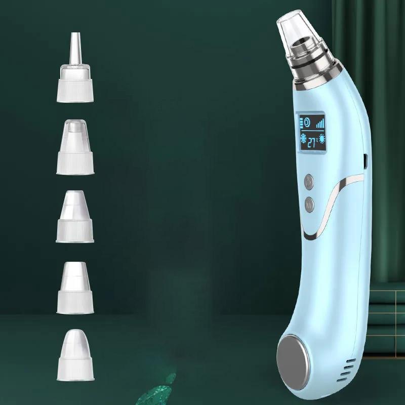 Acne Sucking Artifact Students To Remove Nasal Acne Blackheads Instrument Cleaner Hot-cold Acne Sucking Blackhead Electric