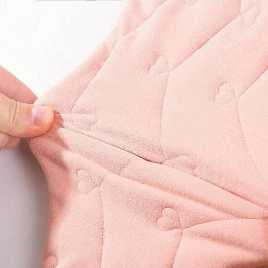 New Silk Cotton Trousers Women Winter Thick Three-layer Warmth Leggings Super Thick Extra-thick Cotton Trousers Women Winter Wear