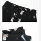 Summer Women's Pants Loose Nine Points Large Size Slim Women's Drapey High Waist Chiffon Wide Leg Pants