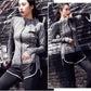 Spring and Autumn Long Sleeve Women's Sports Top Running Training Yoga Fitness Coat Slim Fit Breathable Quick Dry Zipper Hoodie
