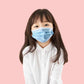 Baby Care Set Cartoon Cute Anti-Dust Mask for Kids Disposable Non-Woven Fabric Masks Random Color