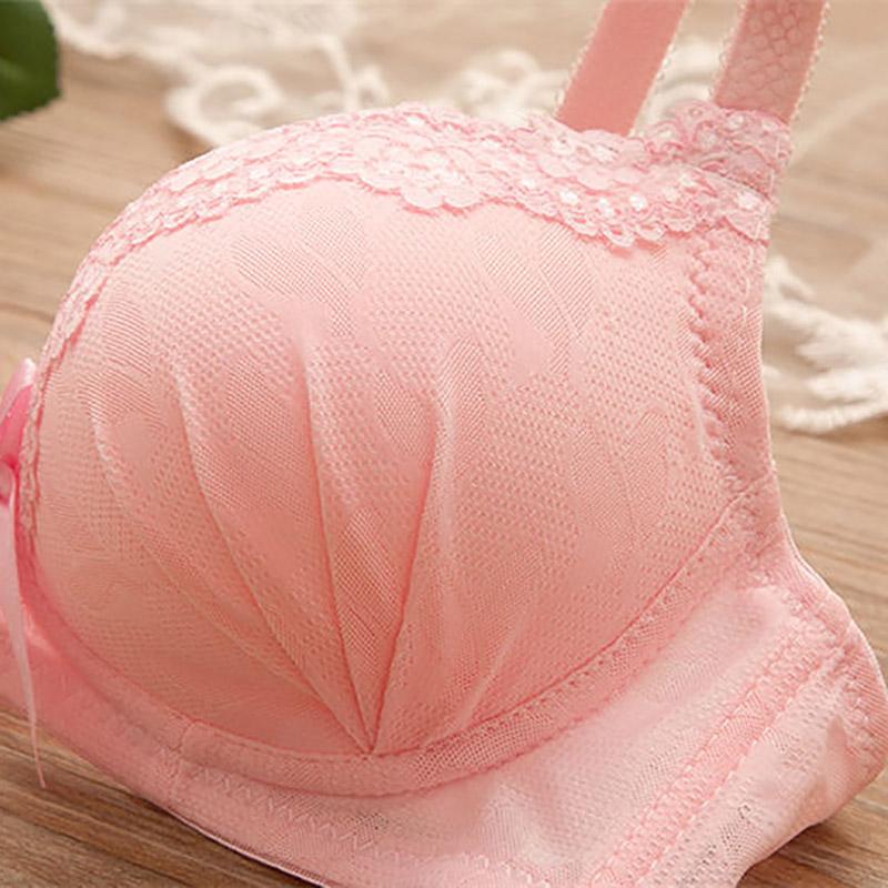 Sexy Lace Skin-friendly Comfortable Breathable Gathered No Steel Ring Anti-sagging Women's Underwear Bra
