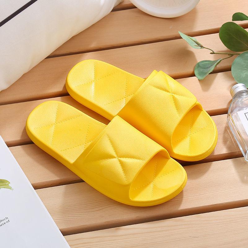 Indoor Slippers Female Non-slip Thick-soled Home Household Bathroom Bath Quick-drying Sandals and Slippers Soft Bottom Sandals