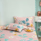 Two-pack Cotton Pillowcase Bedroom Bedding Double Single Pillow Core Cover
