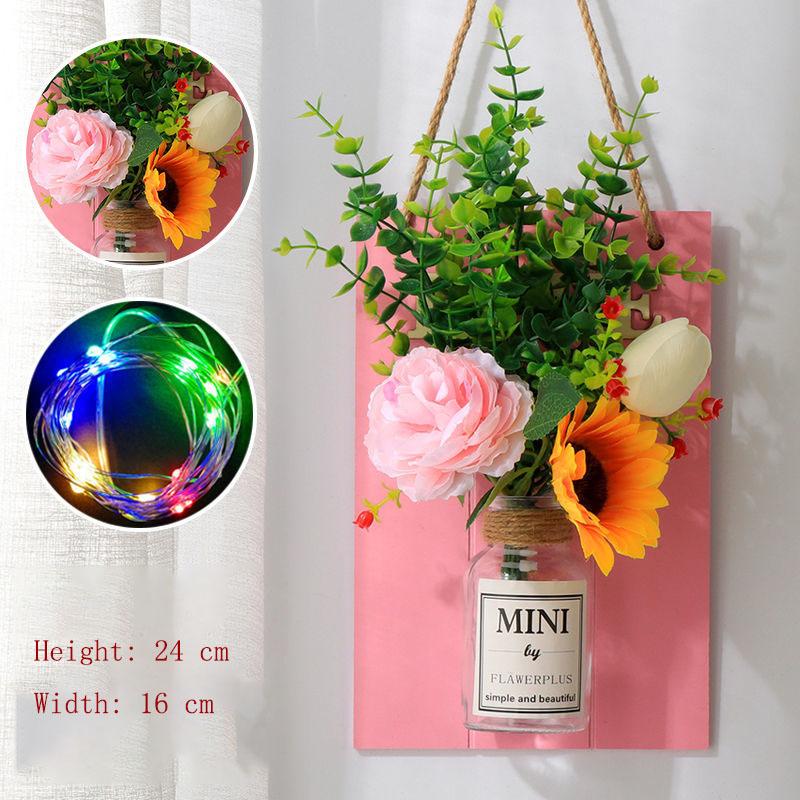 Creative Wall Hanging Living Room Wall Flower Wall Indoor Wall Hanging Wall Decoration Small Pendant Bedroom Room