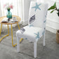 Printing Chair Covers Spandex For Wedding Dining Room Office Banquet Stretch Elastic chair cover