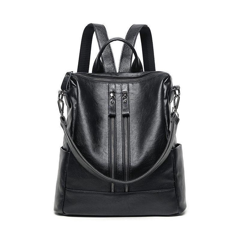 High-quality Backpack Female Fashion Trend Large-capacity College Style Backpack Mummy Bag All-match Female Bag