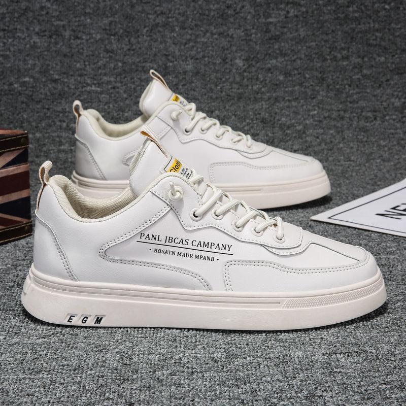 Men's Shoes New White Shoes Outdoor Breathable Non-slip All-match Casual Shoes