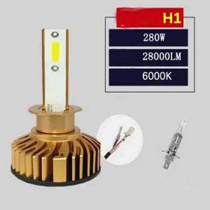 H4 Far and Near Integrated Car Light H1 H7 H3 H8 H9 H11 Led Bulb 9005 9006 9012 Headlight 120W/280w 12V24V General Auto Parts 12000LM/28000LM