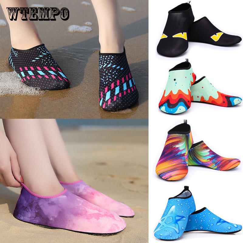 Pair of Aqua Socks Summer Barefoot Skin Shoes Water Sport Socks Trainers Sandals Footwear Aqua