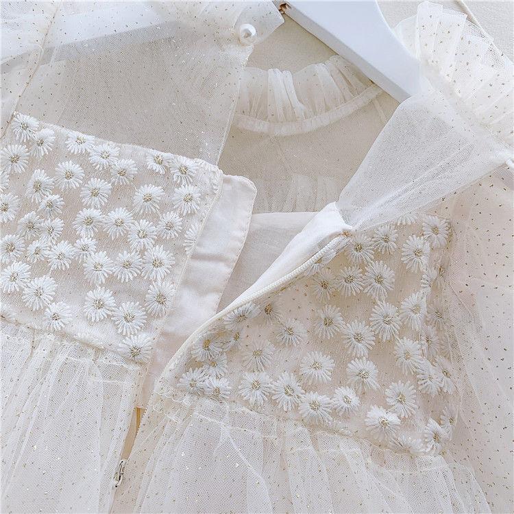 Girls' Dresses Children's Korean Style Western Style Net Gauze, Puffy Cake Dresses Little Girls, Princess Dresses Summer