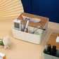 Wooden Simple Multifunctional Tissue Box Home Living Room Kitchen Bedroom Remote Control Drawer Desktop Storage Box