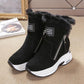 Thick-soled Snow Boots Women's Winter All-match Inner Heightening Women's Shoes Plus Velvet Martin Boots Warm Boots