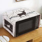 Microwave Oven Cover Dust Cover General Oil and Waterproof Cover Cloth Fabric