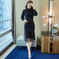 Autumn/winter Mid-length Sweater Skirt Women Over-the-knee Slim-fit Base Skirt Outer Wear Inner Knit Dress