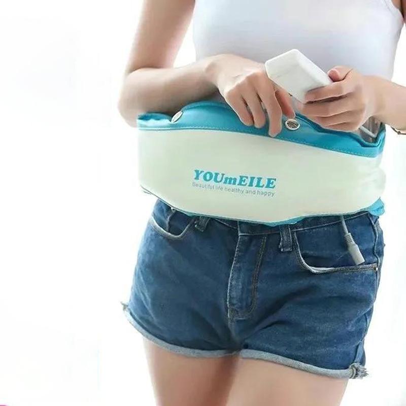 Slimming Weight Loss Vibration Massage Belt Fat Burning Stovepipe Slimming Abdomen Independent Heating Slimming Machine Stomach Artifact