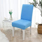 Plain Color Chair Cover Spandex Stretch Elastic Wedding Banquet Chair Covers Dining Seat Cover