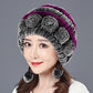 Winter Women's Fashion Imitation Rabbit Fur Hat Outdoor Thickening Warm Plush Hat