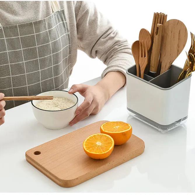 Chopsticks Basket Rack Holder Multifunctional Drain Chopsticks Cage Household Chopsticks Cage Chopstick Tube Kitchen Tableware Spoon Storage Box