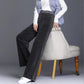 Women's Wide Leg Pants Autumn and Winter High Waist Drape Loose and Thin Plus Velvet Thick Straight-leg Trousers