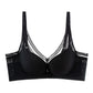 Comfortable and Sexy Thin Section Gathered To Collect Auxiliary Breasts on The Beauty Back Without Steel Ring Adjustment Type Women's Underwear Bra