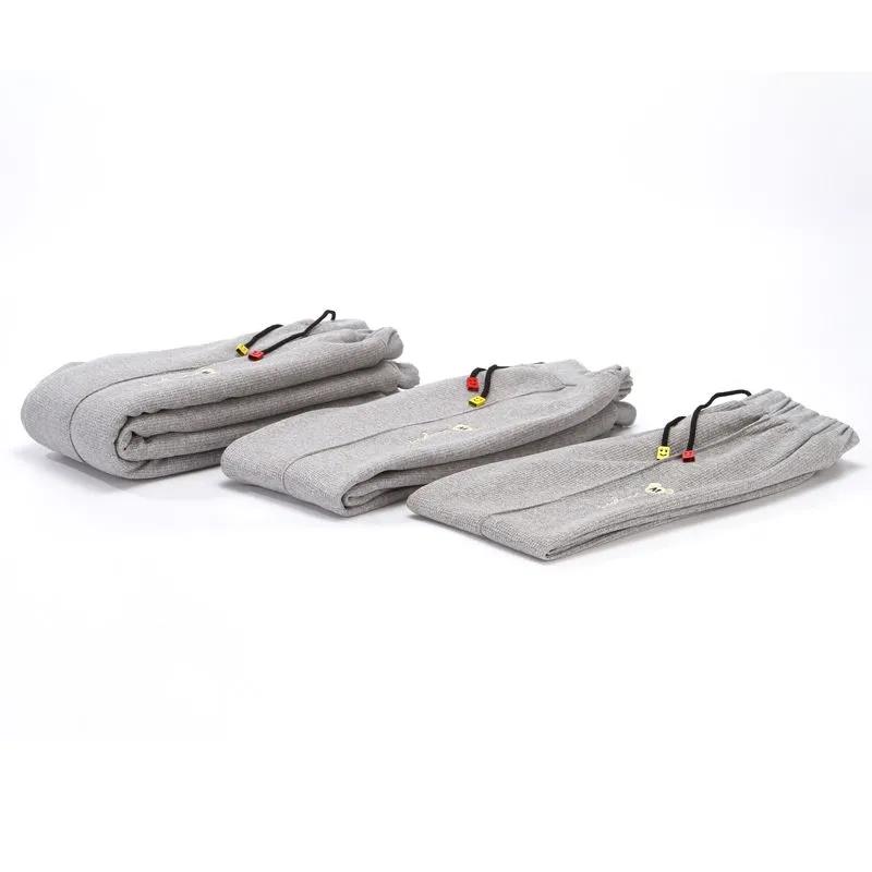 Girls' Loose and Velvet Sweatpants Autumn and Winter High-waisted Children's Baby Outer Wear Trousers Women