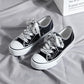 Canvas Shoes Women Korean Casual Shoes Spring and Summer Students Flat White Shoes Sneakers