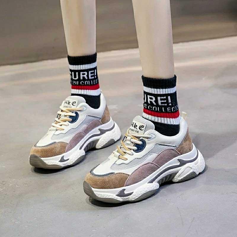 Size 35-40 Summer Women Mesh Animal Sneakers Students Breathable Running Basketball Shoes Ins Shockproof Non-slip Shoes
