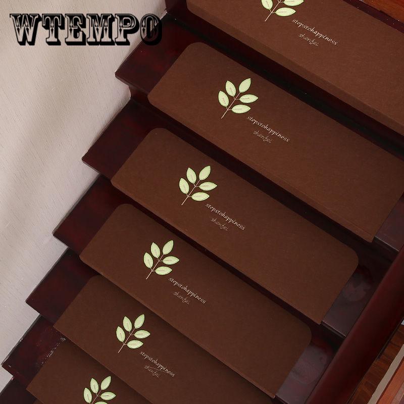 1pcs Grass Self-adhesive Luminous Non-slip Stair Carpet Mat Floor Staircase Carpets Protector