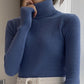 Long-sleeved Turtleneck Sweater Women Spring, Autumn and Winter Self-cultivation Short Bottoming Shirt Wild Pullover Warm Sweater Tide