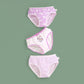 3 Pcs/Lot Cotton Girls Briefs Children's Underwear Triangle Panties Kids Underpants 2-14Years