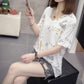 Short Sleeve T-Shirt Ladies Half Sleeve Summer Student Loose Large Size Women's Bottoming Shirt