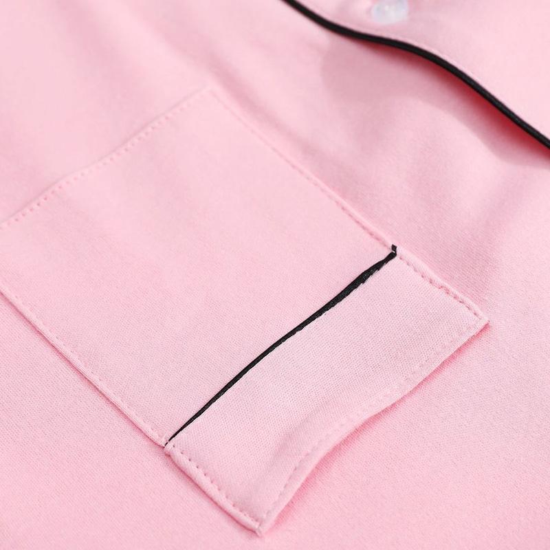 High-end 100% Double-sided Pure Cotton Cotton Pajamas Women's Pajamas Long-sleeved Home Service Suits with Soft and Skin-friendly Fabrics